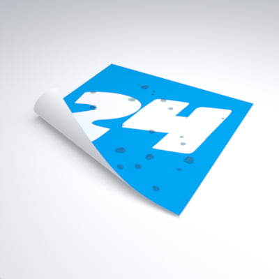 Wetterfeste Aufkleber