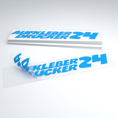 Wetterfeste Klebebuchstaben