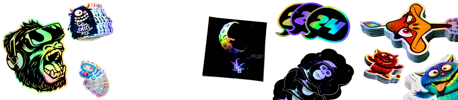 Hologramm-Effekt-Aufkleber Hologramm-Effekt-Aufkleber