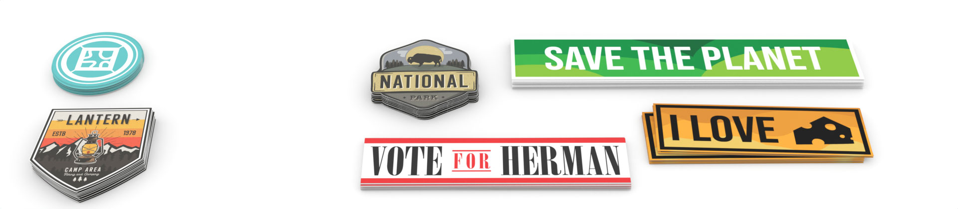 Standardaufkleber Standardaufkleber